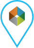 Marker pin with RMS logo inside