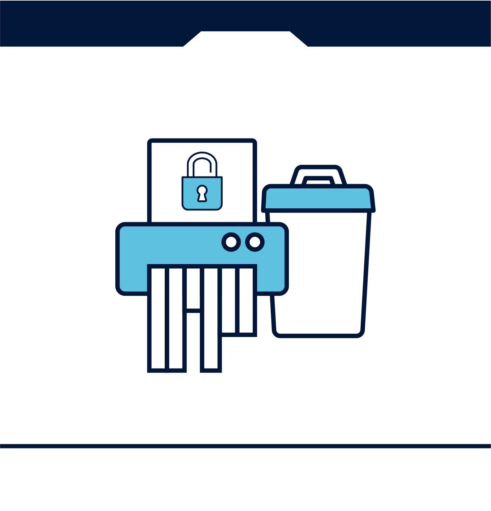 Secure Disposal Icon