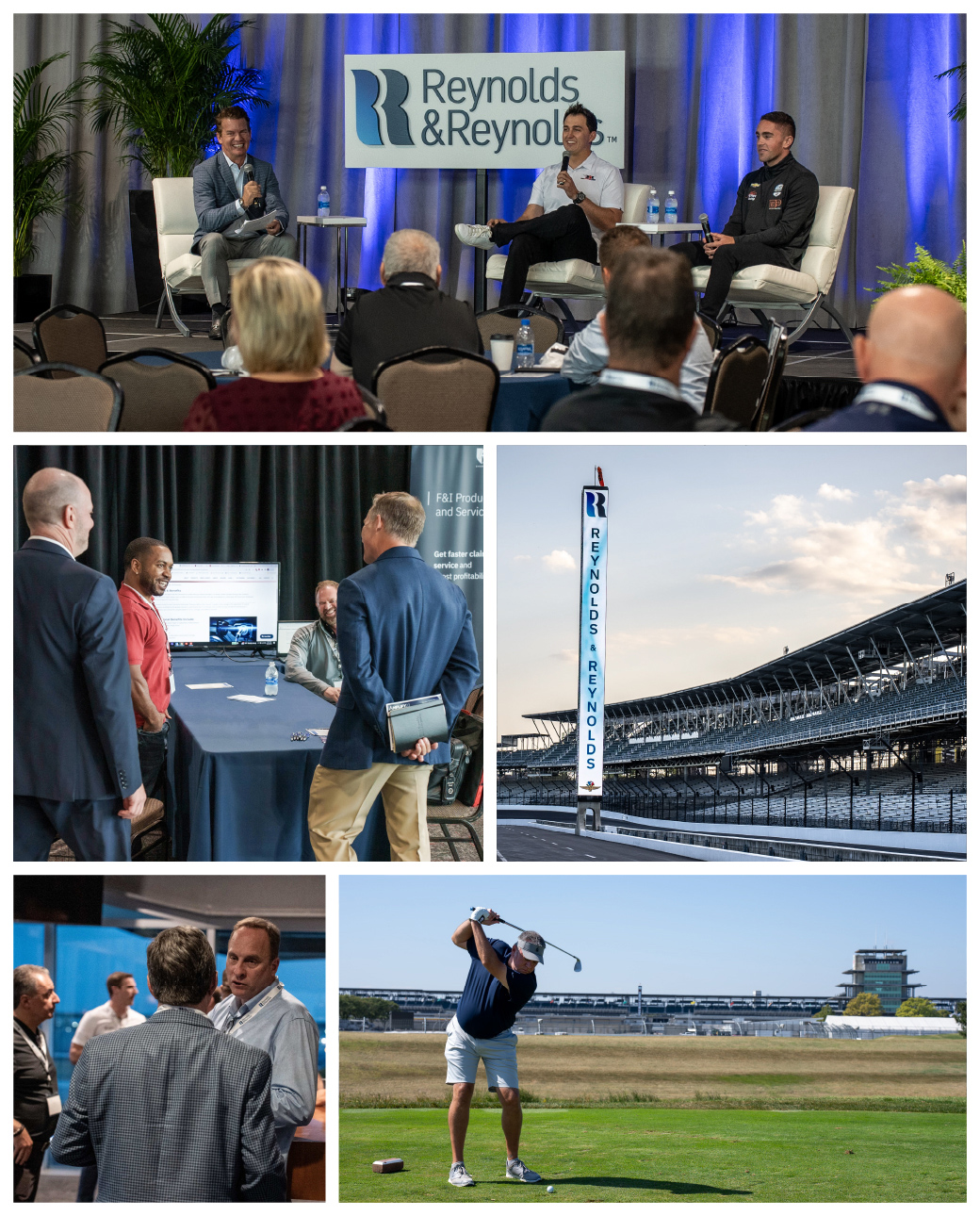 Various images of the Reynolds Retail Summit