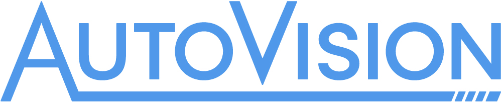 AutoVision logo for dealership vehicle management software