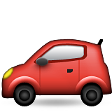 Red car emoji
