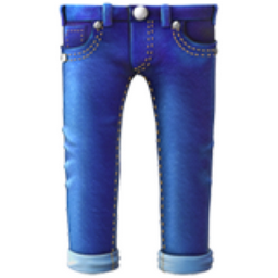 Blue jeans emoji