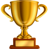 A gold trophy emoji.