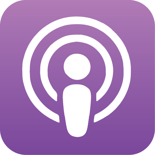 Purple app icon for Apple Podcasts