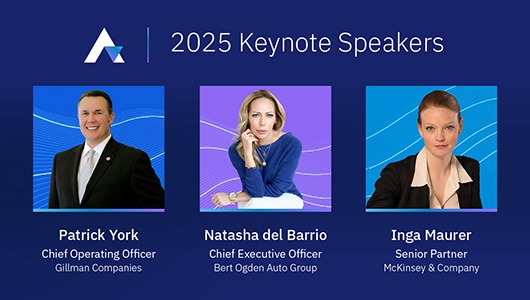 Three keynote speakers for the Amplify 2025 event.