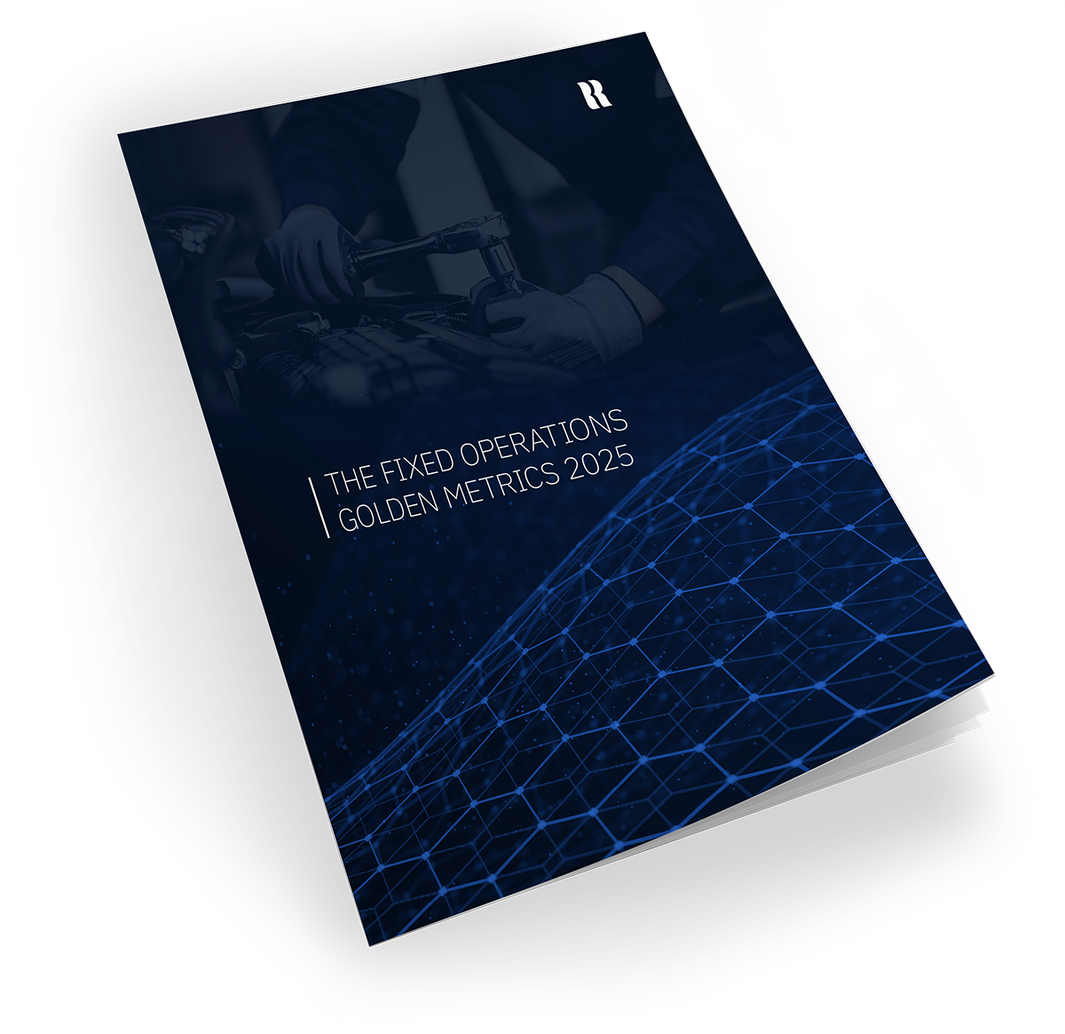 Image of the cover of the Fixed Operations Golden Metrics report