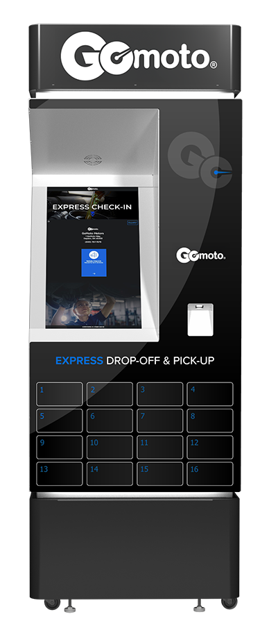 GoMoto Express Kiosk front