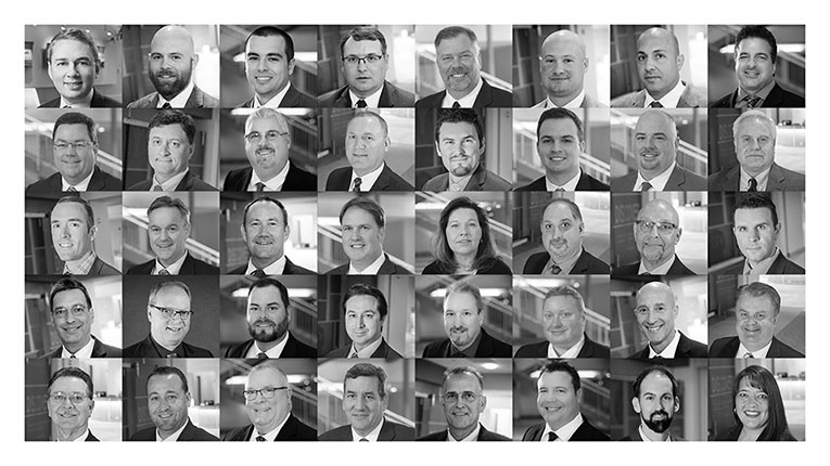 Collage of consultant images.