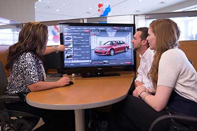 Customers selecting add-ons with AddOnAuto